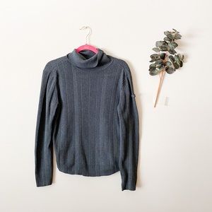 Tommy Hilfiger Gray Cowl Neck Sweater Size XL